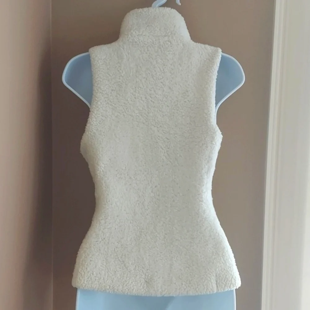 Women's Patagonia Los Gatos Fleece Vest - White - size XS - Picture 6 of 10